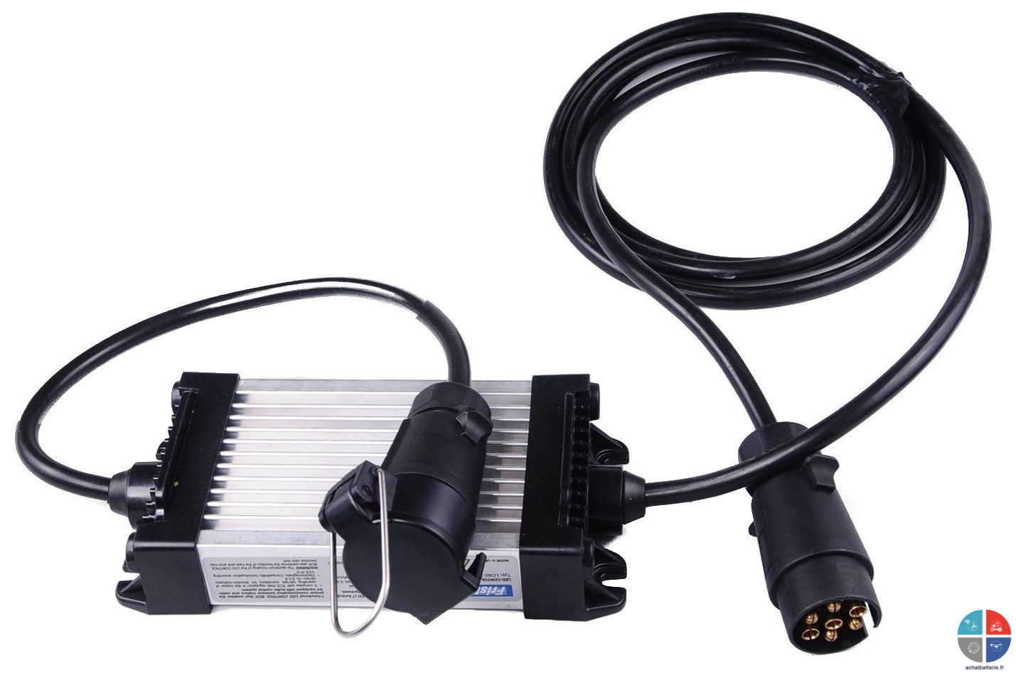 Boitier adaptateur remorque ampoules LED 12v 7 ples