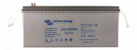 Batterie 12v 160ah C20 Victron Lead Carbon Dcharge lente BAT612116081