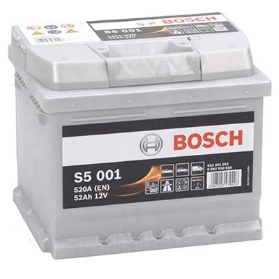 Batterie auto S5001 12v 52ah / 520A BOSCH LB1 C6 lb1
