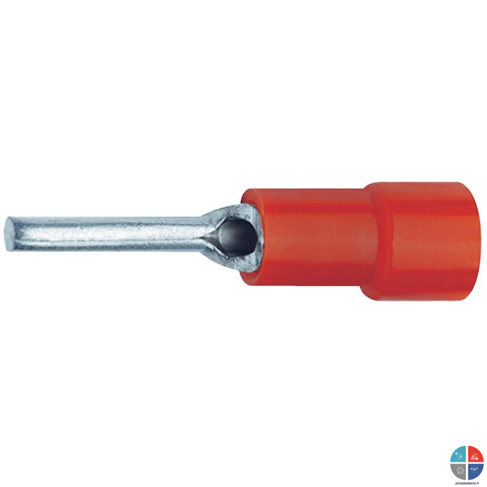 Cosse  pointe rouge 2 mm pour 1.5mm