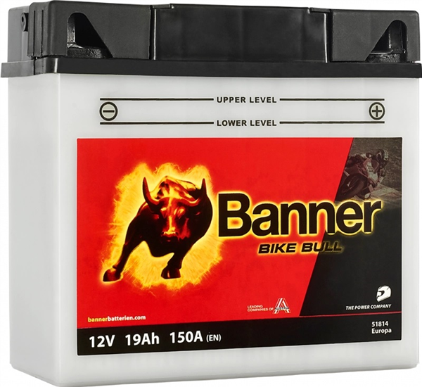 Batterie moto BMW sans ABS 12v 18ah Banner 51814