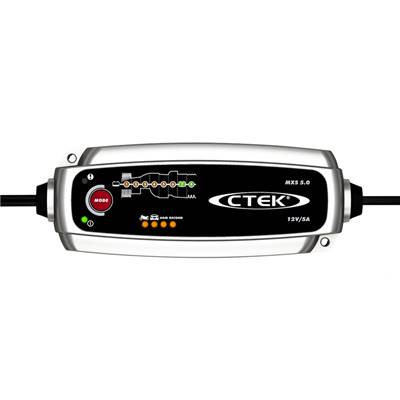 Chargeur CTEK MXS5.0 12v 0.8A & 5A AGM, Liquide, GEL, Auto, Moto