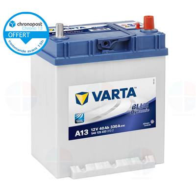 Batterie auto A13 12V 40ah/330A VARTA Blue dynamic