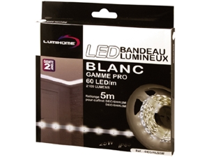 BANDE 60 LED 12v 5w le metre DEC/SPRO-5BC