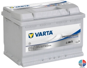 Batterie Varta LFD75 12V 75ah C20 85ah/C100 décharge lente