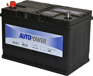 Batterie auto A91JX/ D31R/M11G 12V 91ah/740A Autopower G8