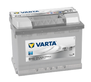 Batterie auto D15 12V 63Ah/610 VARTA Silver dynamic