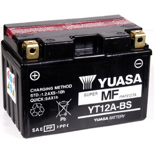 Batterie moto YT12A-BS 12V 10ah 210A YUASA