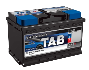 Batterie auto LB3 12v 70ah 640A TAB Polar S E43