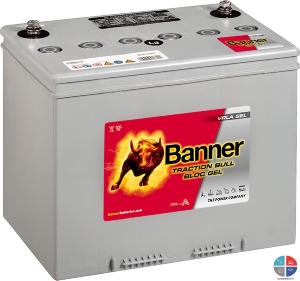 Batterie traction DryBull GEL 12v 120ah C20 Banner DB120
