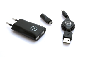 CHARGEUR UNIV GPS + MINI USB NX