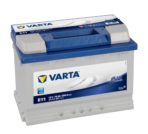 Batterie auto E11 12V 74ah/680A VARTA blue dynamic