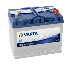 Batterie auto E23 12v 70ah/630A VARTA Blue dynamic