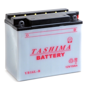 Batterie moto YB16L-B 12V 19ah 240A TASHIMA
