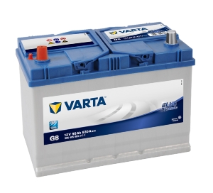 Batterie auto G8 12V 95ah / 830A VARTA Blue dynamic
