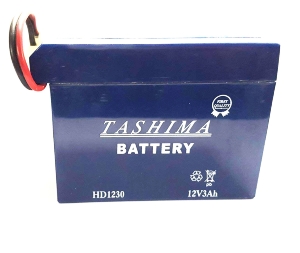 Batterie HD1230 12V 3AH TASHIMA tondeuse