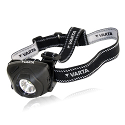 Lampe Frontale Varta Led 1W Indestructible piles LR03 inclues