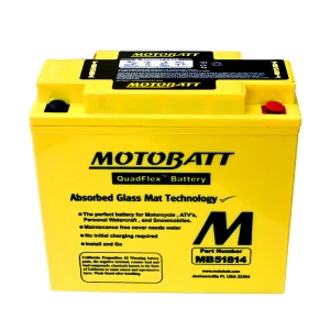 Batterie MB51814 12v 22ah 220A Motobatt AGM 51814 51913