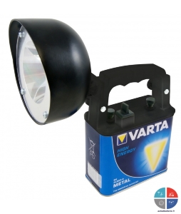 Phare de travail work light led + Pile 4LR25