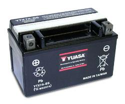 Batterie moto YTX7A-BS 12V 6ah 105A YUASA