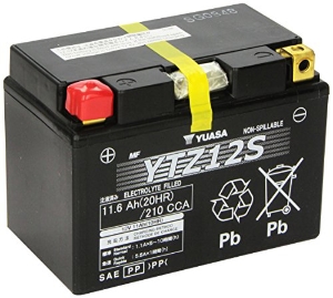 Batterie moto YTZ12S 12v 11ah 210A YUASA