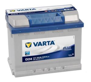 Batterie auto D24 12V 60ah / 540A VARTA Blue dynamic