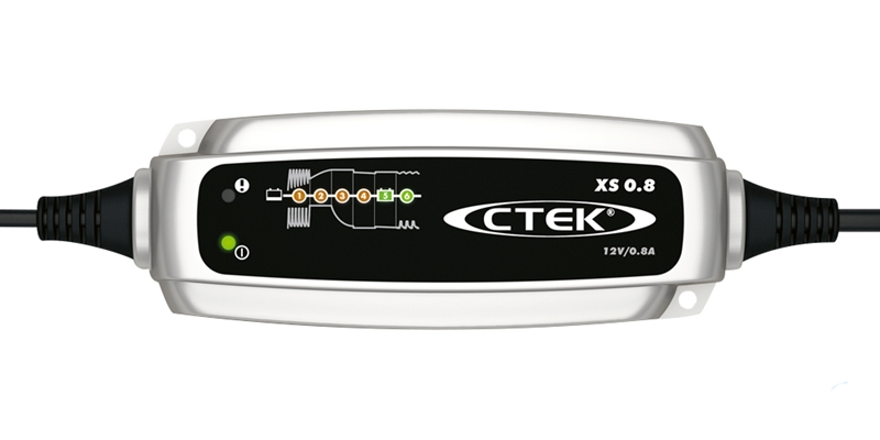 Chargeur CTEK XS0.8 12V 0.8A AGM, Liquide, GEL, Moto, Quad, Jet-Ski