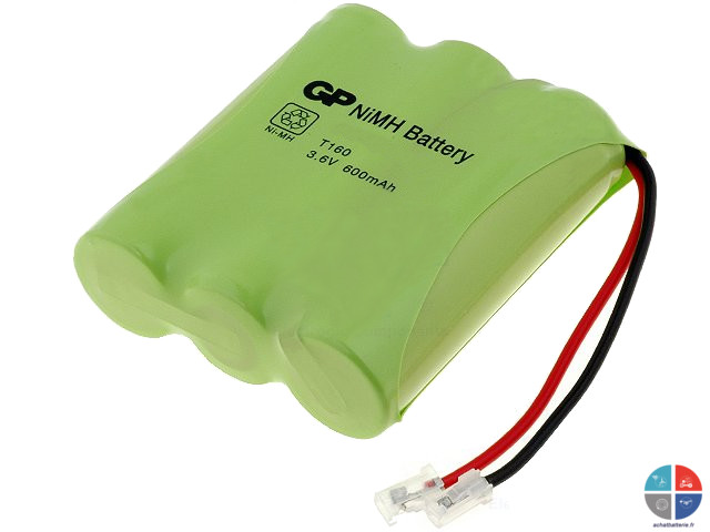 Batterie GP T160 P501 3.6V 600mah Nimh