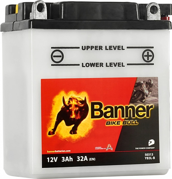 Batterie moto BANNER YB3L-B 12v 3ah 32A 50313