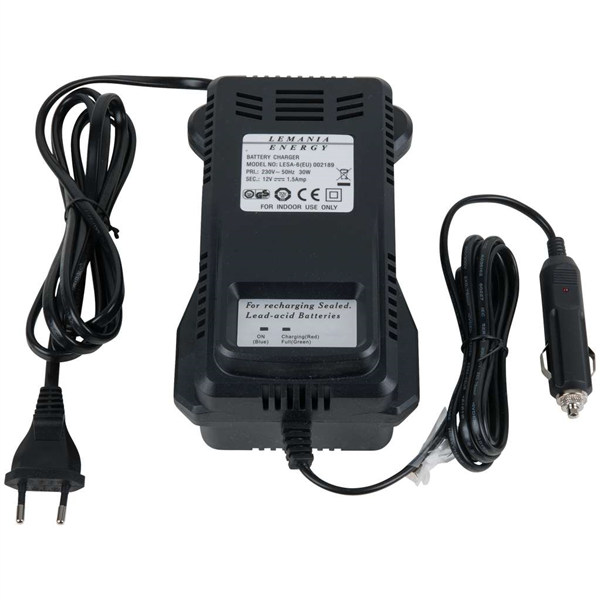 Chargeur pour Boosters Banner P3 Pro Evo MAX 12v 1.5Ah