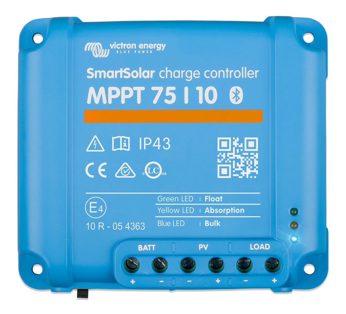 Régulateur Solaire VICTRON SMART MPPT 75/10 12/24v 10A SCC075010060R