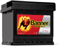 Batterie Auto 12v 44ah 420A Banner P4409 Power Bull LB1 B18