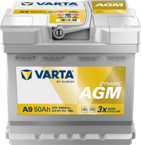 Batterie auto A9 12V 50Ah/540 VARTA AGM START-STOP