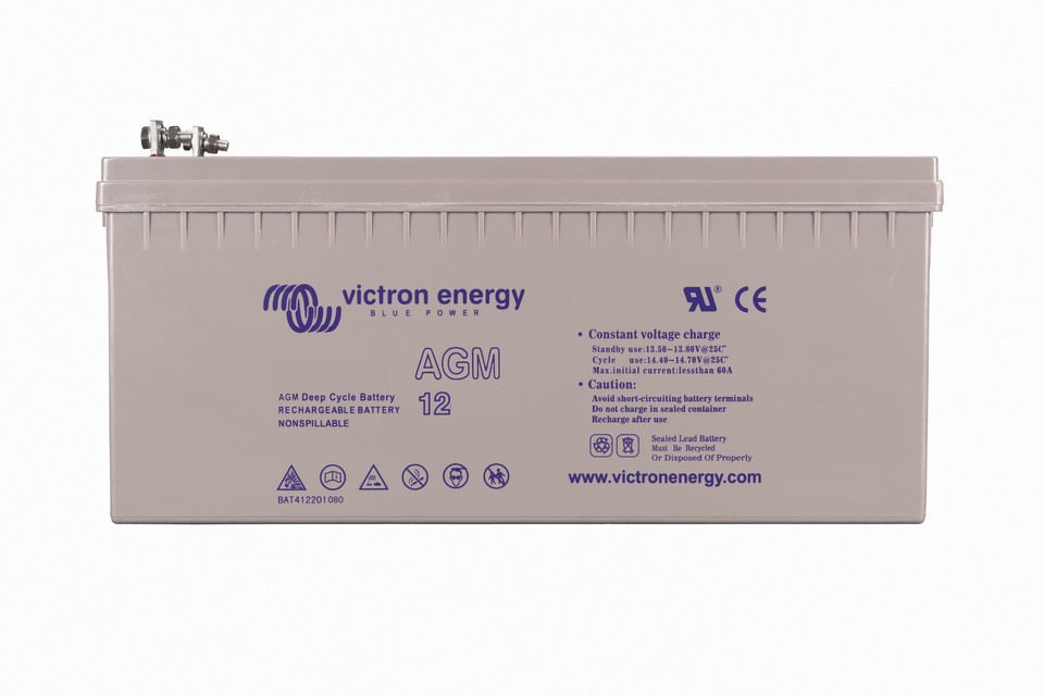 Batterie 12v 240ah C20 Victron AGM Décharge lente BAT412124081