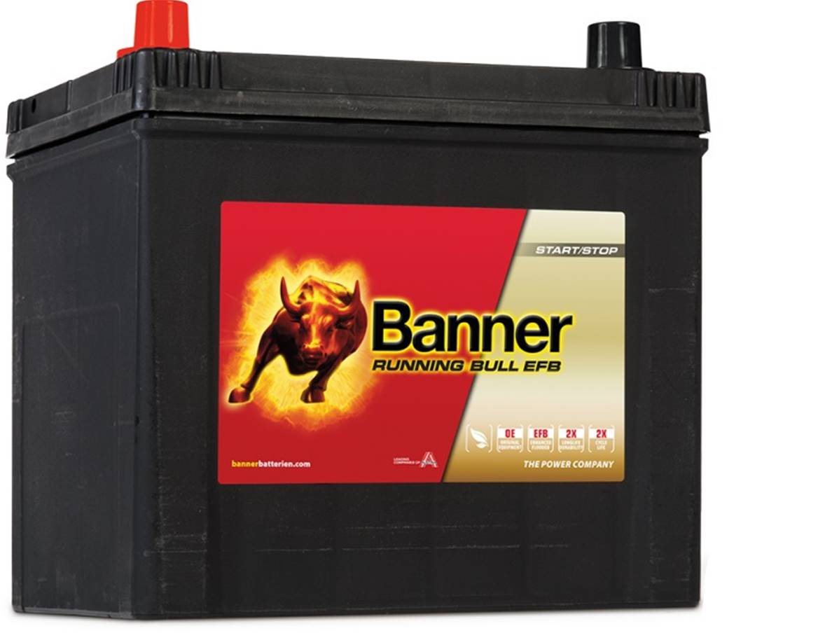 Batterie auto EFB 12v 65ah/550A Banner D23R + Gauche 56516, batterie de  voiture, auto, démarrage