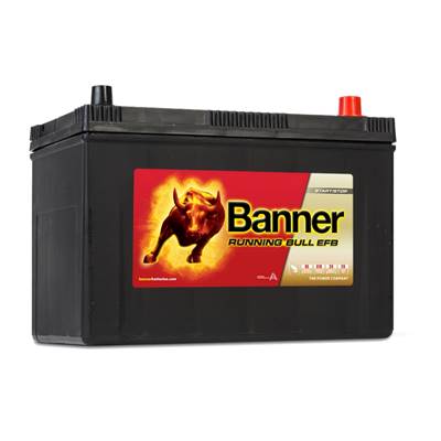 Batterie auto EFB 12v 95ah/760A Banner 59515 + Droite Running Bull G7