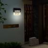 APPLIQUE LED SOLAIRE EXTERIEUR AVEC DETECTEUR MOUVEMENT 600 LUMENS + AFFICHAGE