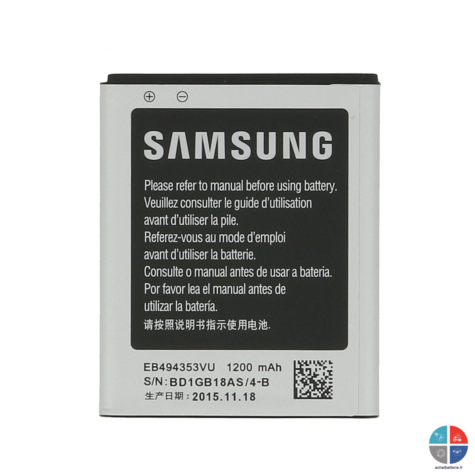 Batterie SAMSUNG Origine EB494353VU 3.7V 1200mah