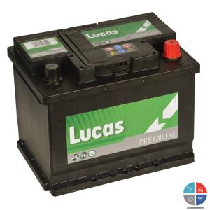 Batterie auto LUCAS L2 12v 60ah 540A LP027 D24