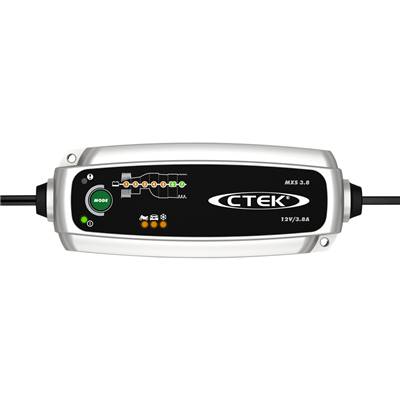 Chargeur CTEK MXS3.8 12V 0.8-3.8A AGM, Liquide, GEL Auto, Moto