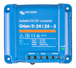 Convertisseur Orion-Tr Victron DC-DC 24V/24V - 5A Isolated ORI242410110R