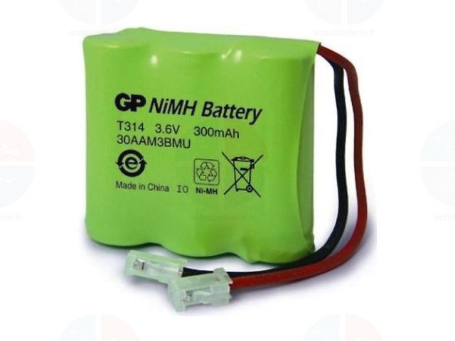 Batterie GP T314 3.6V 300mah Nimh