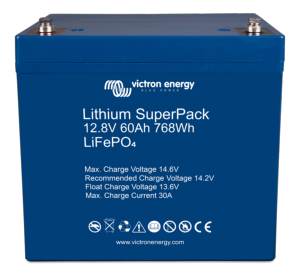 Batterie 12 v 60ah Lithium SuperPack 12,8V/60Ah (M6) BAT512060705
