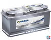 Batterie LA105 12v 105ah C20 AGM Décharge lente VARTA Professionnal