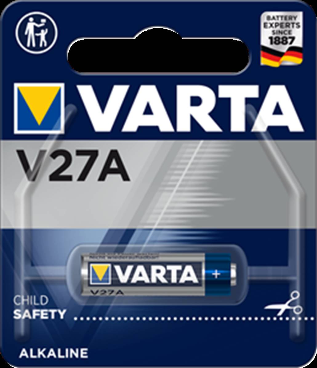 Pile spéciale V27A / LR27 Varta Alcaline 12V (par 1) - Bestpiles