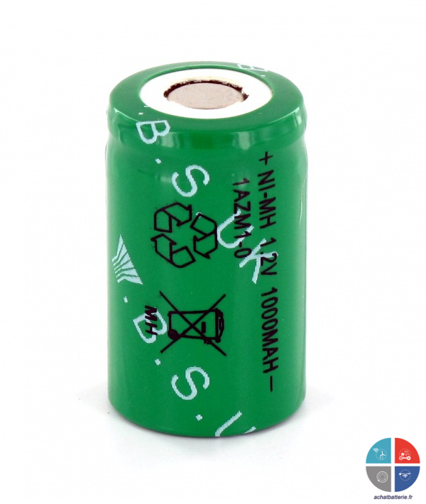 Accus 1/2A 16.8 x 28 1000MAH NIMH