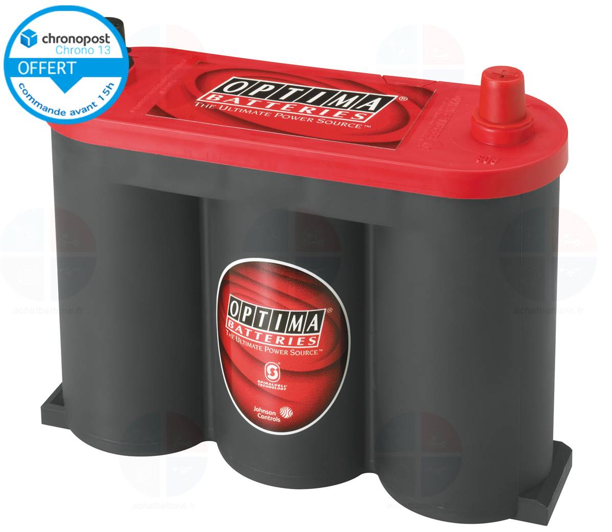 BATTERIE OPTIMA RTS 2.1 6v 50AH/815A, batterie 6v pour véhicule de  collection, camion, démarrage