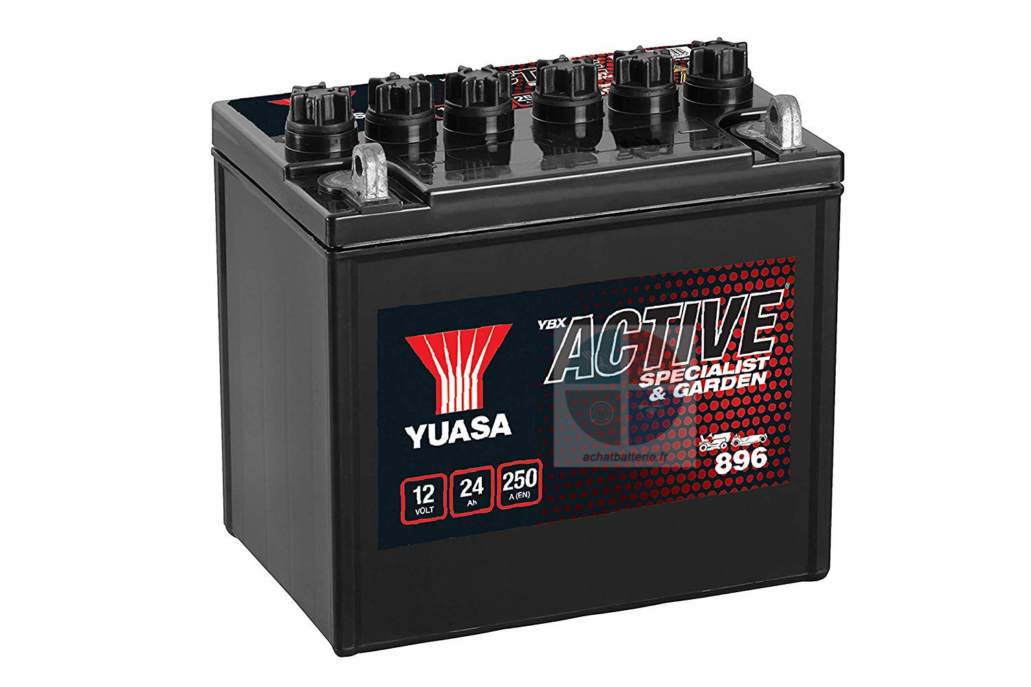 Batterie tondeuse 12N24-4A 12v 26ah 250A Yuasa Garden U1-9 +Gauche 896