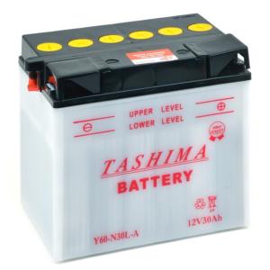 Batterie moto Y60-N30L-A 12V 30Ah 300A TASHIMA