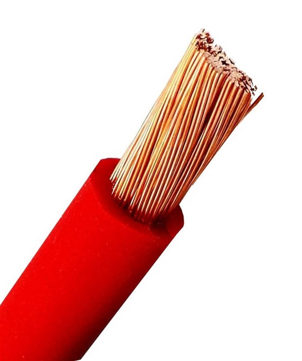 Cable mono-conducteur 35mm2 ROUGE